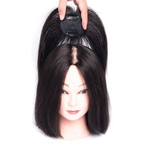 360 Degree Clip In Human Hair Topper For Bald Women 360 Degree Clip In Human Hair Topper For Bald Women