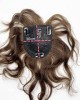Human Hair Toppers Short Clip In Toupee With Side Bangs Hair Fringes For Women Human Hair Toppers Short Clip In Toupee With Side Bangs Hair Fringes For Women