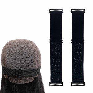 2 PCS Adjustable Nonslip Elastic Band for Wigs Removable 2 PCS Adjustable Nonslip Elastic Band for Wigs Removable