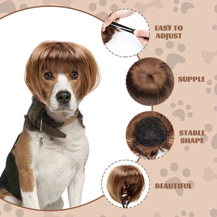 Funny Pet Hair Accessories Decoration for Halloween, Christmas, Parties Funny Pet Hair Accessories Decoration for Halloween, Christmas, Parties