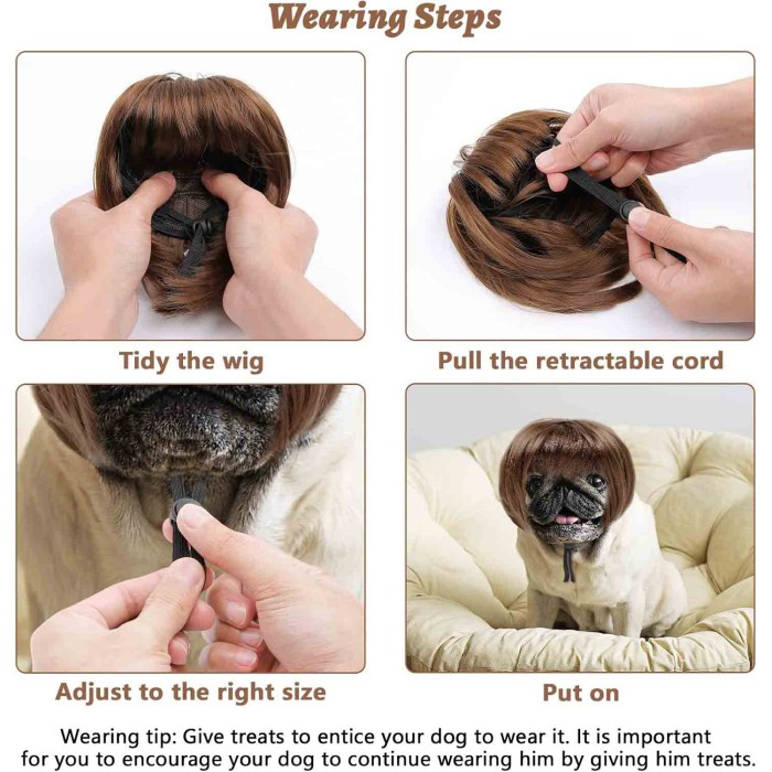 Funny Pet Hair Accessories Decoration for Halloween, Christmas, Parties Funny Pet Hair Accessories Decoration for Halloween, Christmas, Parties