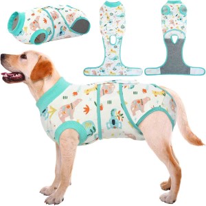 Soft Cotton Recovery Suit for Dogs Cats After Surgery herac008 Soft Cotton Recovery Suit for Dogs Cats After Surgery herac008