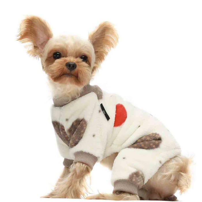 Fuzzy Dog Pajamas, Dog Winter Clothes Fuzzy Dog Pajamas, Dog Winter Clothes