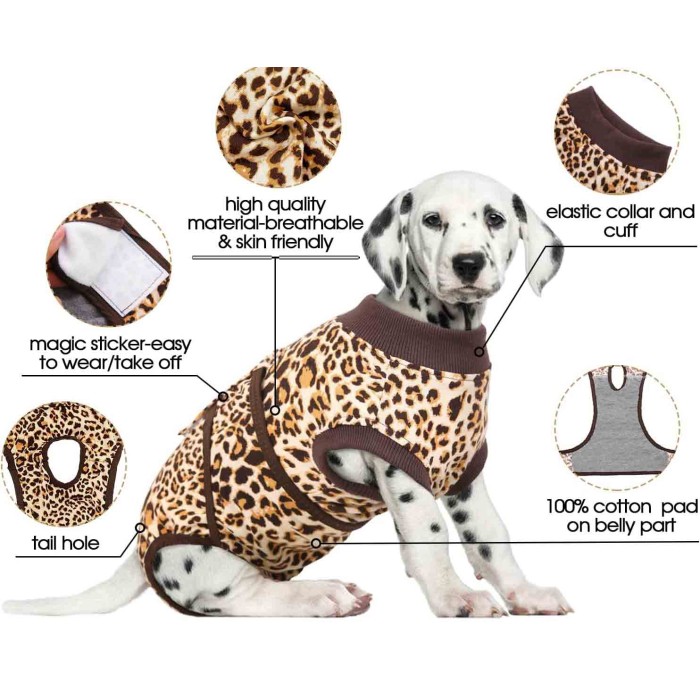 Anti-Licking Pet Surgical Recovery Snugly Suit Anti-Licking Pet Surgical Recovery Snugly Suit