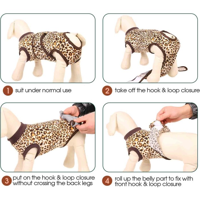 Anti-Licking Pet Surgical Recovery Snugly Suit Anti-Licking Pet Surgical Recovery Snugly Suit