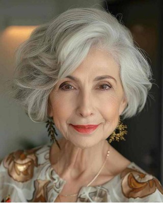 Real Hair Wigs for Older Ladies heraa006