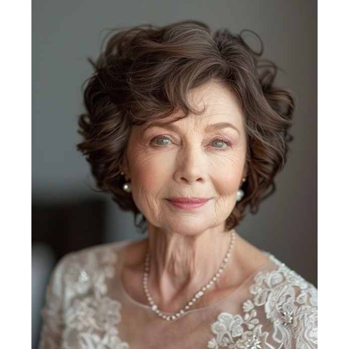Real Hair Wigs for Older Ladies heraa007 Real Hair Wigs for Older Ladies heraa007