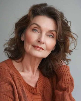 Real Hair Wigs for Older Ladies heraa017