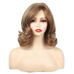 Shoulder Length Wavy Real Human Hair Wigs Shoulder Length Wavy Real Human Hair Wigs