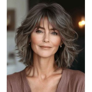 Best Shag Haircut for Ladies 100% Real Human Hair